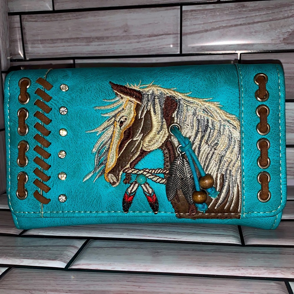 Beautiful Horse Western wallet